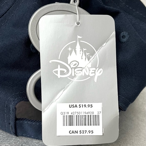 Disney Mickey Mouse Heart Hands Adult Baseball Hat Pride Rainbow Heart - Picture 5 of 6